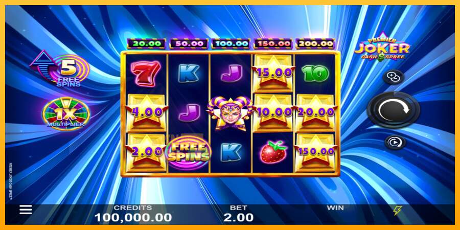 Spielautomat Premier Joker Cash Spree für echtes geld 1