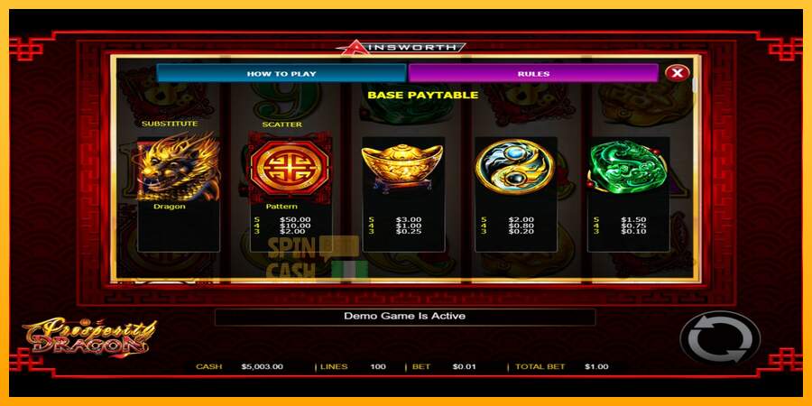 Spielautomat Prosperity Dragon für echtes geld 3