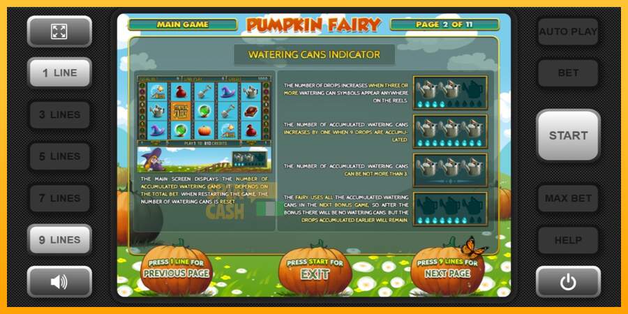 Spielautomat Pumpkin Fairy für echtes geld 5