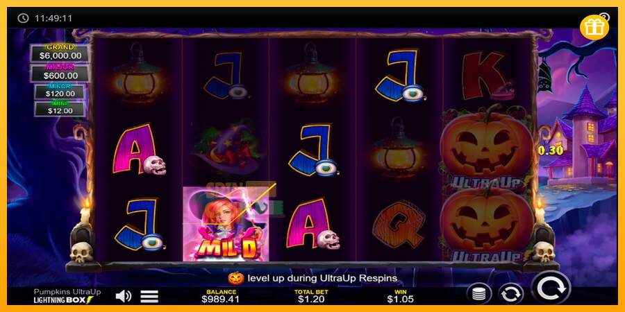 Spielautomat Pumpkins UltraUp für echtes geld 5