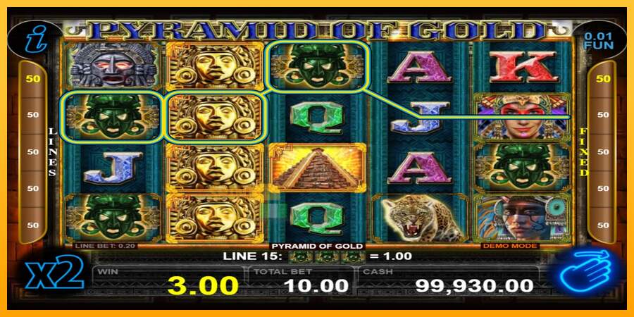 Spielautomat Pyramid of Gold für echtes geld 2