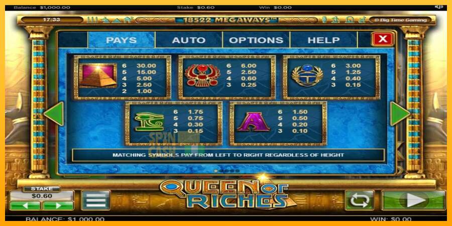 Spielautomat Queen of Riches für echtes geld 5