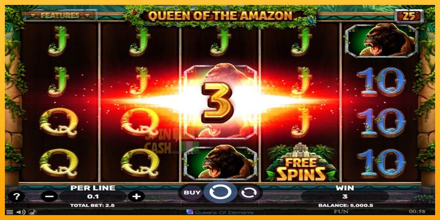 Spielautomat Queen of the Amazon für echtes geld 3