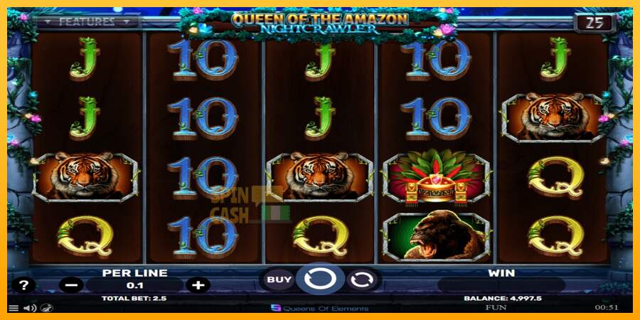 Spielautomat Queen of the Amazon - Nightcrawler für echtes geld 2