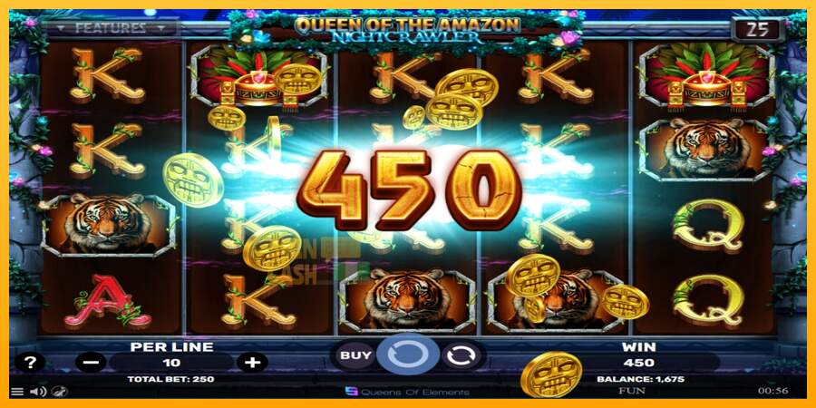 Spielautomat Queen of the Amazon - Nightcrawler für echtes geld 3