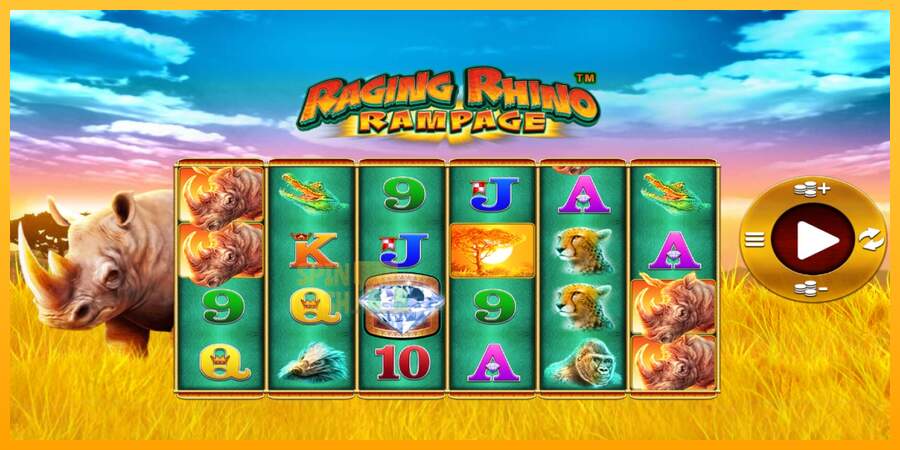 Spielautomat Raging Rhino Rampage für echtes geld 1