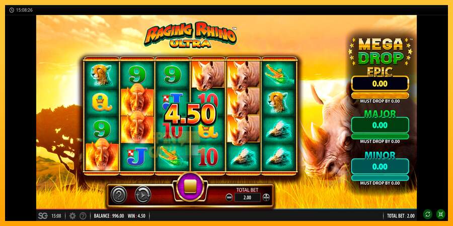 Spielautomat Raging Rhino Ultra für echtes geld 2