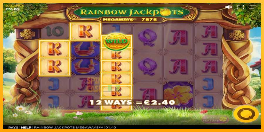 Spielautomat Rainbow Jackpots Megaways für echtes geld 3