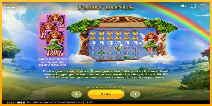 Spielautomat Rainbow Jackpots Megaways für echtes geld 4