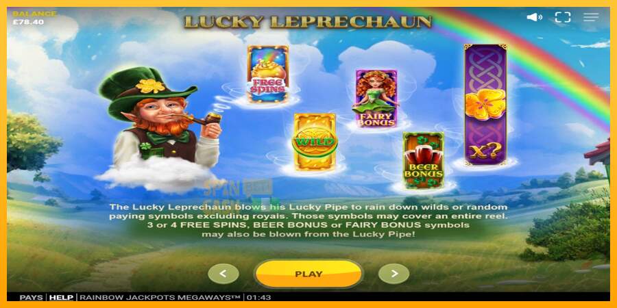 Spielautomat Rainbow Jackpots Megaways für echtes geld 5