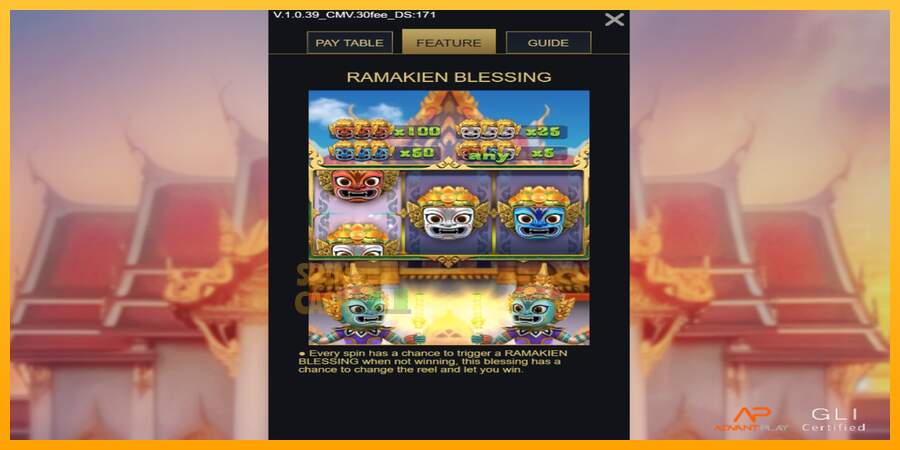 Spielautomat Ramakien Blessing für echtes geld 4