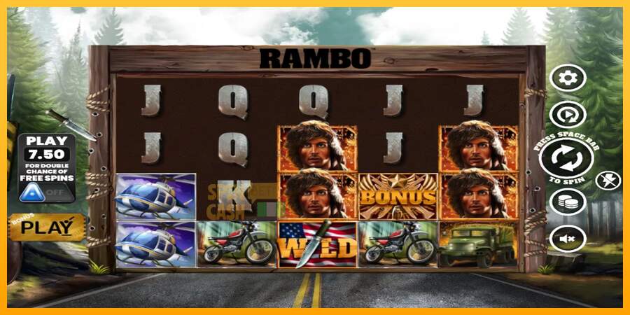 Spielautomat Rambo für echtes geld 1