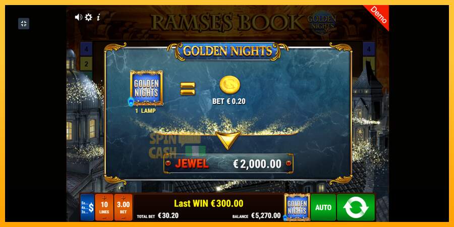 Spielautomat Ramses Book Golden Nights für echtes geld 4