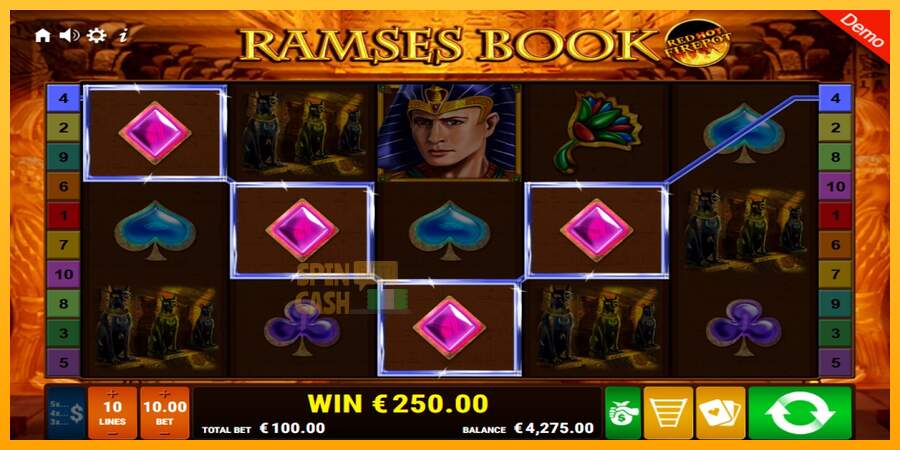 Spielautomat Ramses Book Red Hot Firepot für echtes geld 4