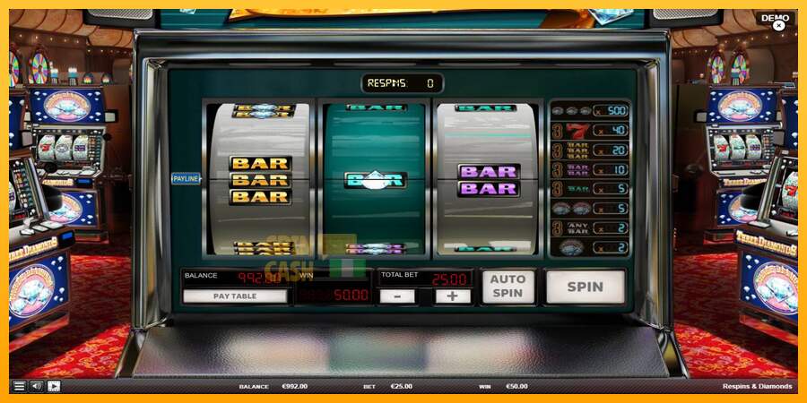 Spielautomat Respins Diamonds für echtes geld 4