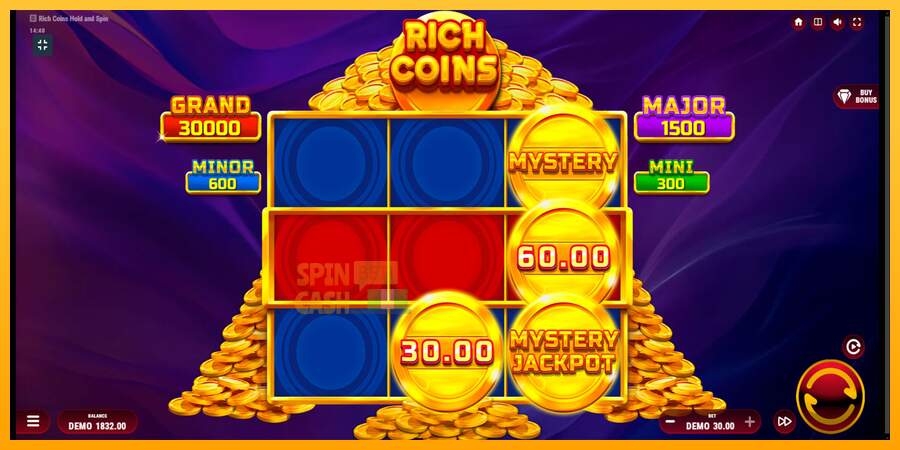 Spielautomat Rich Coins Hold and Spin für echtes geld 5