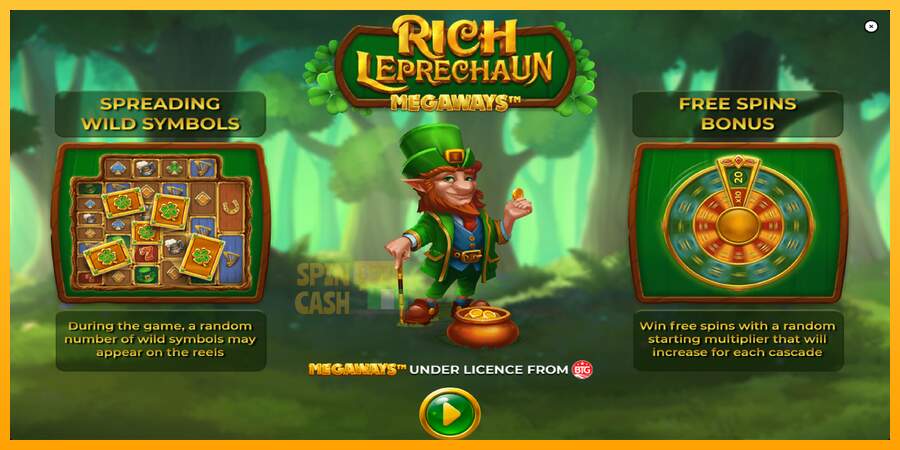 Spielautomat Rich Leprechaun Megaways für echtes geld 1