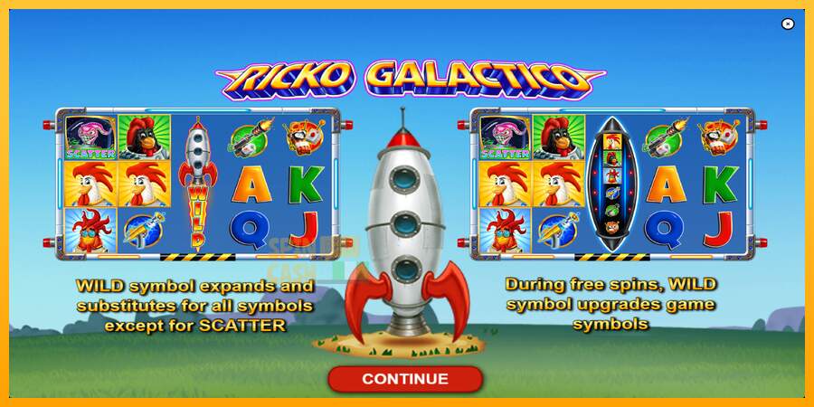 Spielautomat Ricko Galactico für echtes geld 1