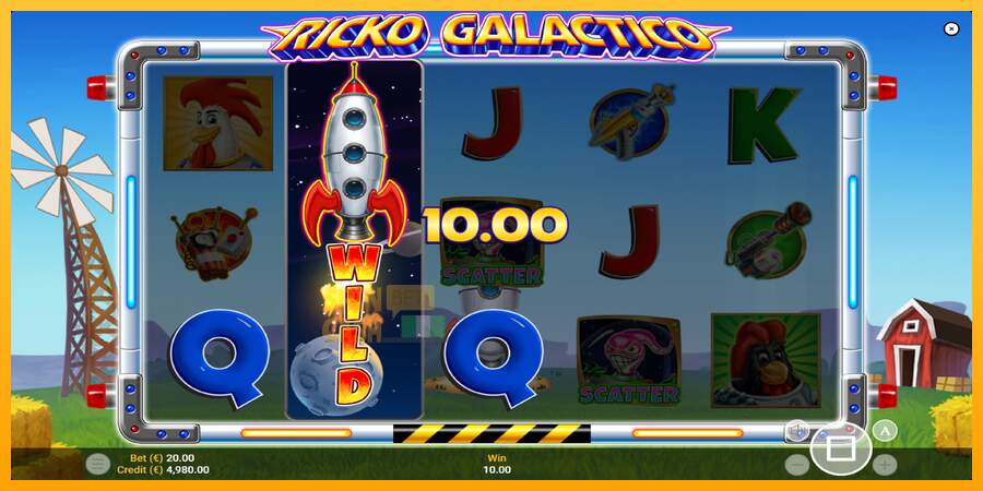 Spielautomat Ricko Galactico für echtes geld 3