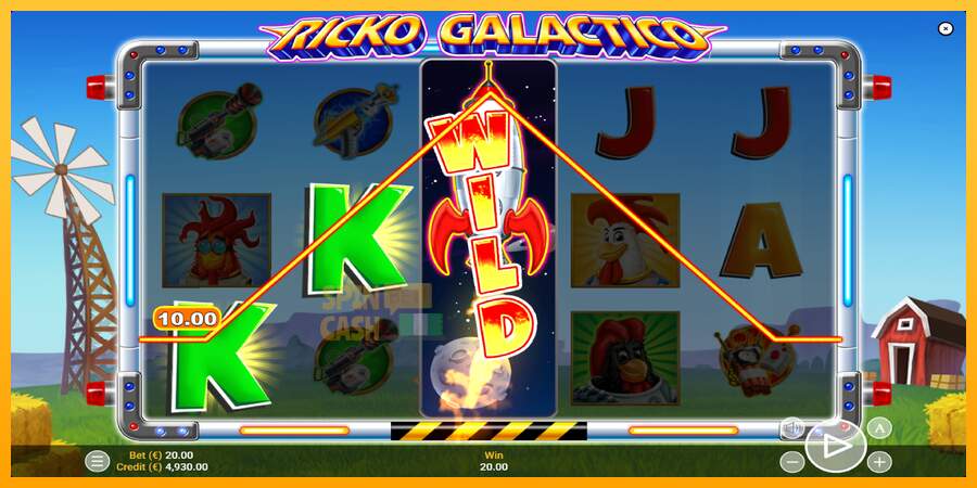 Spielautomat Ricko Galactico für echtes geld 4