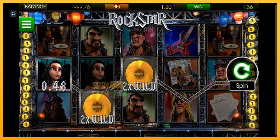 Spielautomat Rockstar für echtes geld 3