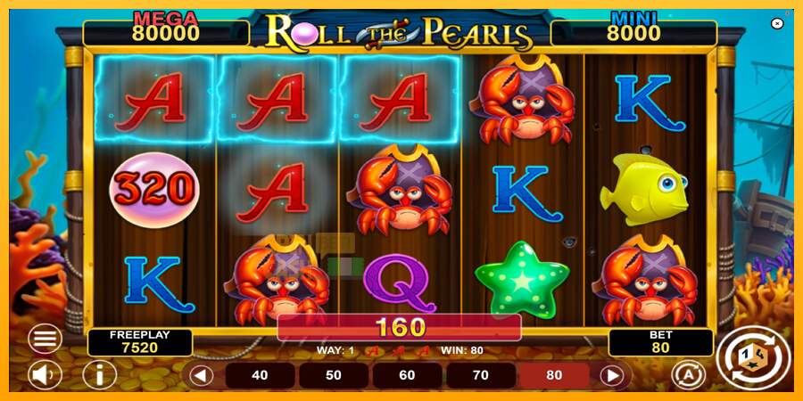 Spielautomat Roll The Pearls Hold & Win für echtes geld 4