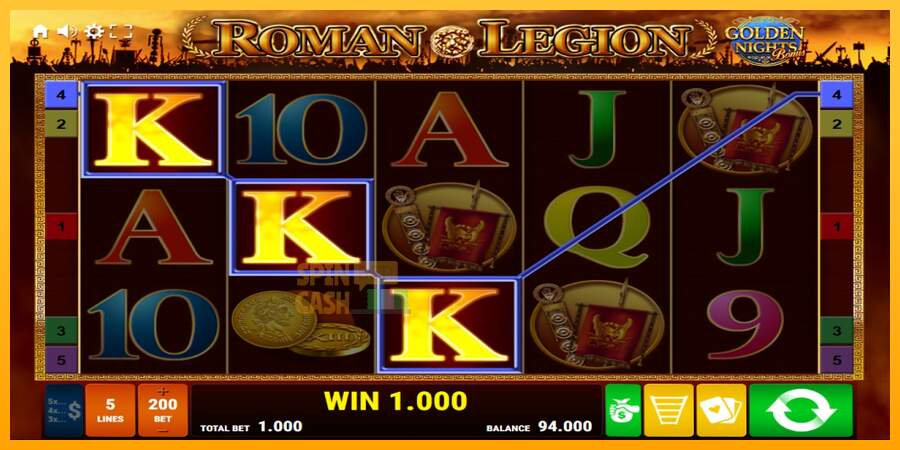 Spielautomat Roman Legion Golden Nights für echtes geld 2