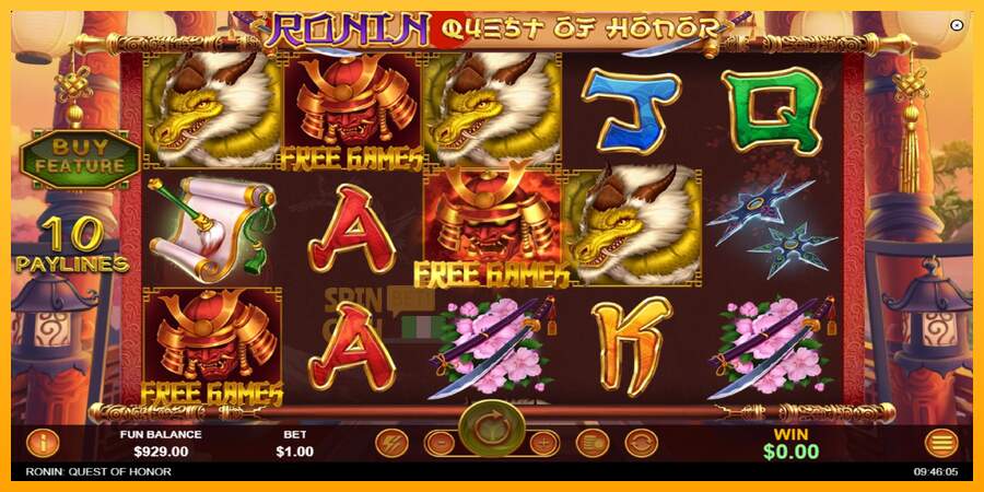 Spielautomat Ronin - Quest of Honor für echtes geld 3