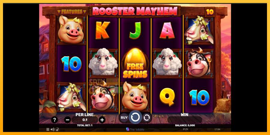 Spielautomat Rooster Mayhem für echtes geld 2