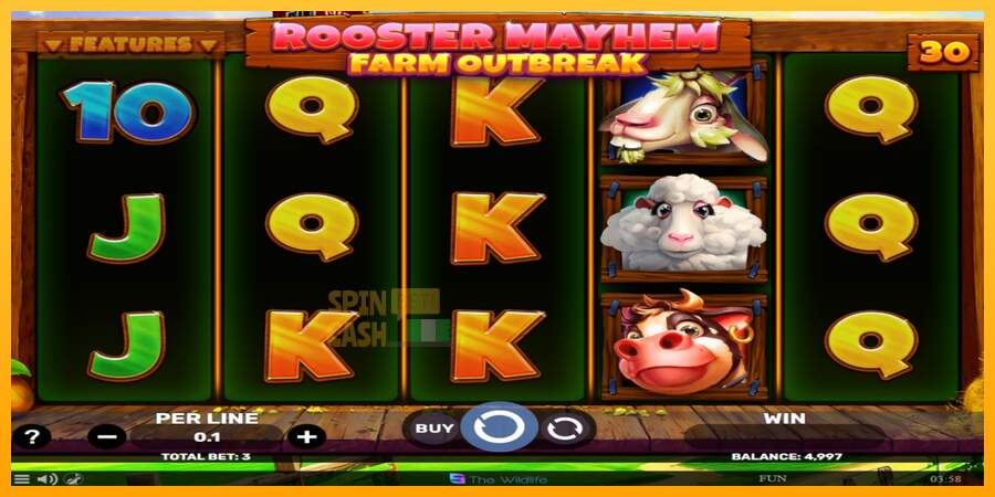 Spielautomat Rooster Mayhem Farm Outbreak für echtes geld 2