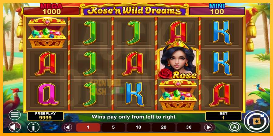 Spielautomat Rose’n Wild Dreams Hold & Win für echtes geld 2