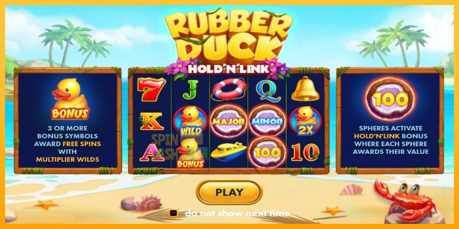 Spielautomat Rubber Duck Hold N Link für echtes geld 1