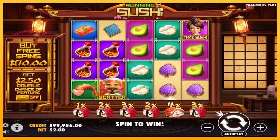 Spielautomat Running Sushi für echtes geld 2