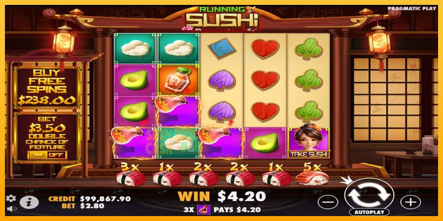 Spielautomat Running Sushi für echtes geld 4