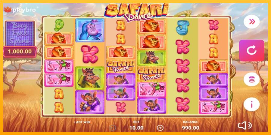 Spielautomat Safari Dance für echtes geld 2