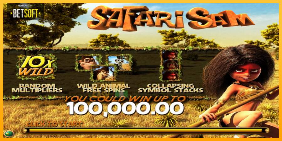 Spielautomat Safari Sam für echtes geld 1