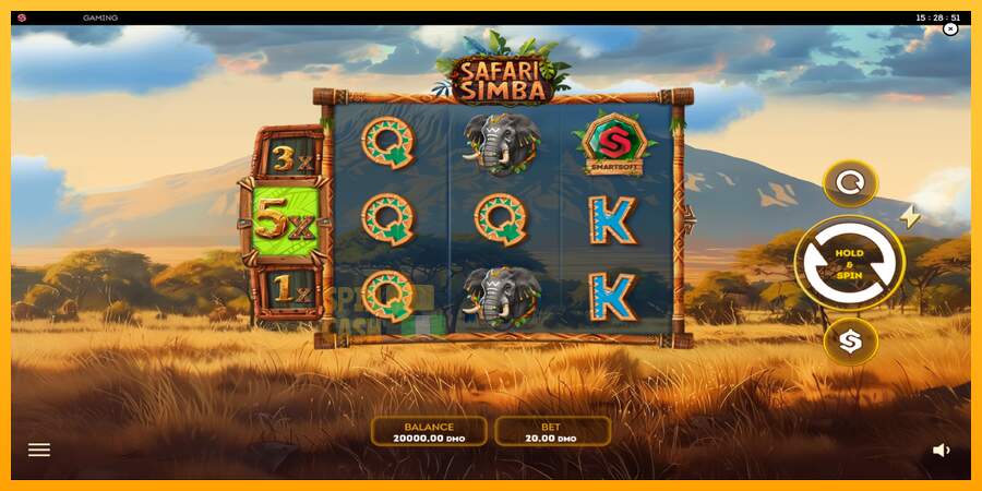 Spielautomat Safari Simba für echtes geld 1