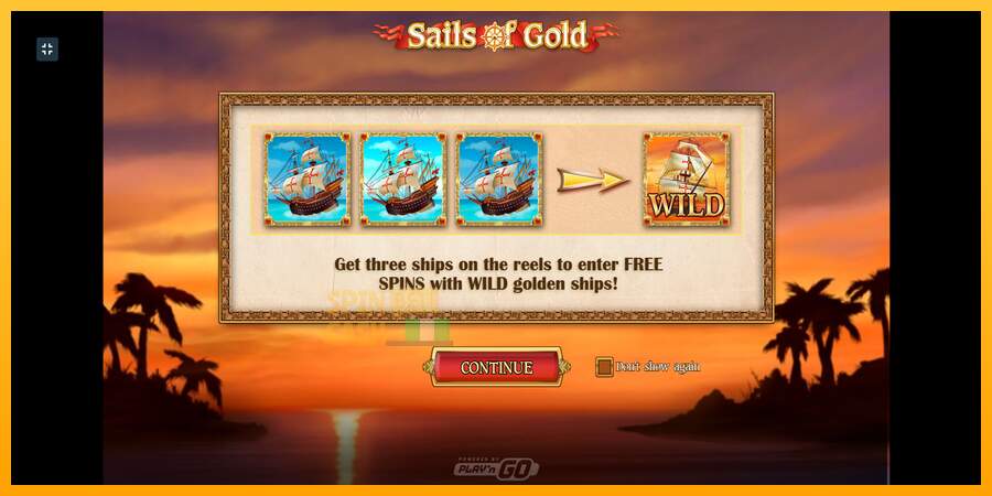 Spielautomat Sails of Gold für echtes geld 1