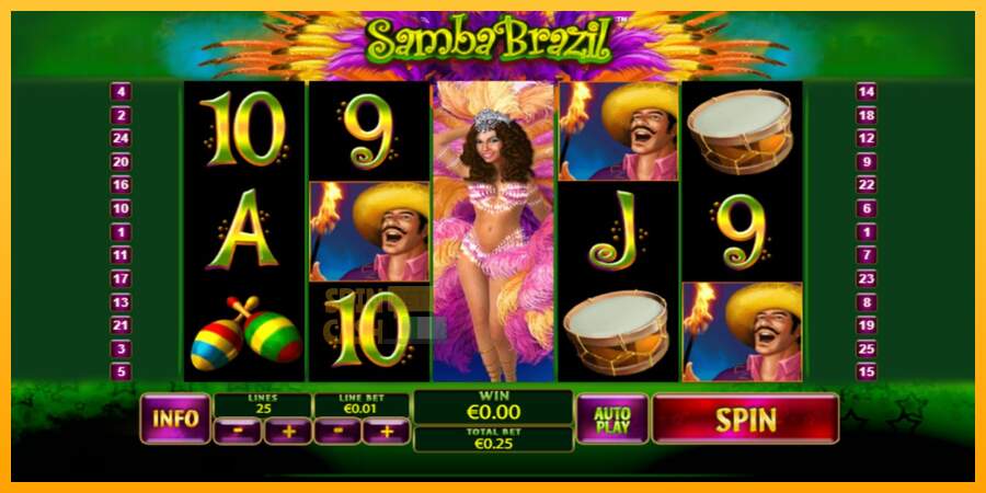 Spielautomat Samba Brazil für echtes geld 1