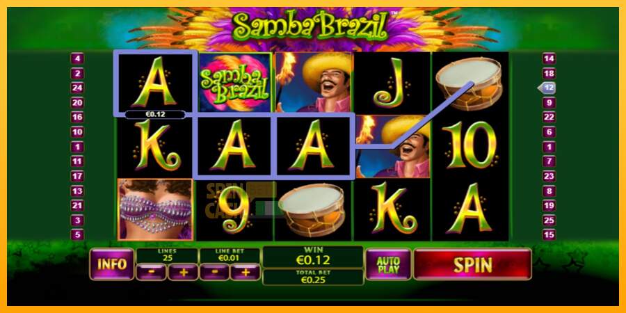 Spielautomat Samba Brazil für echtes geld 2