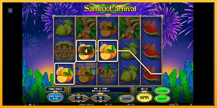 Spielautomat Samba Carnival für echtes geld 9