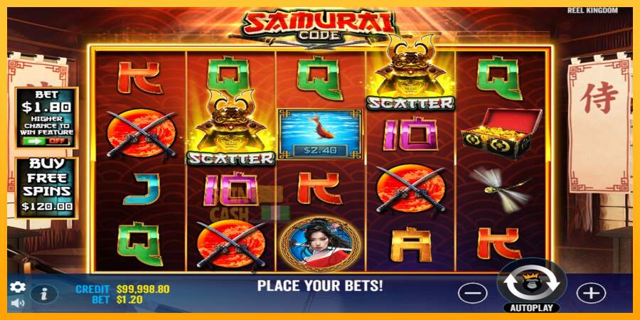 Spielautomat Samurai Code für echtes geld 2