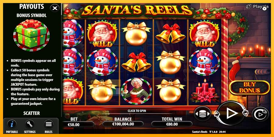 Spielautomat Santas Reels für echtes geld 5