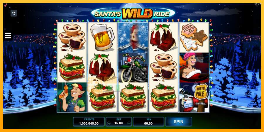 Spielautomat Santas Wild Ride für echtes geld 3