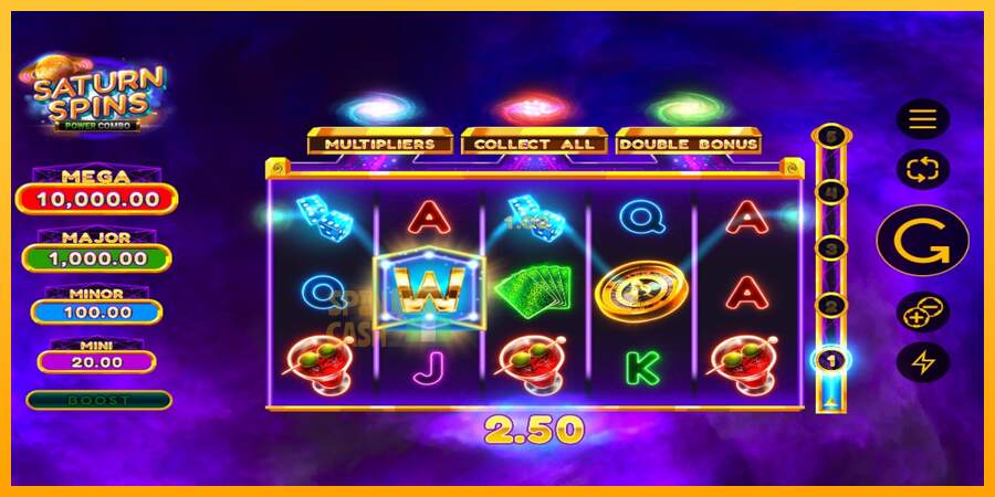 Spielautomat Saturn Spins Power Combo für echtes geld 2