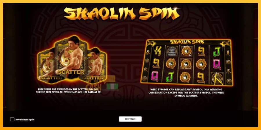 Spielautomat Shaolin Spin für echtes geld 1