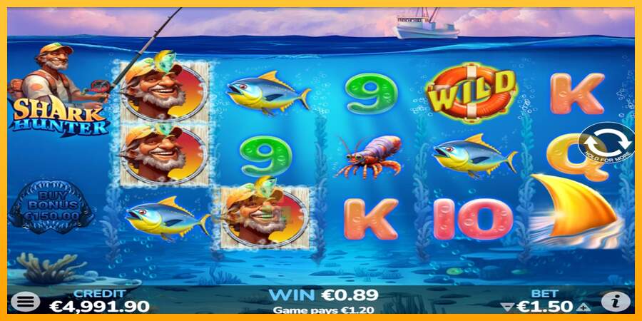 Spielautomat Shark Hunter für echtes geld 3