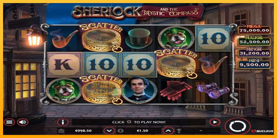 Spielautomat Sherlock and the Mystic Compass für echtes geld 2