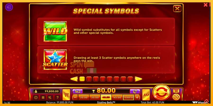 Spielautomat Sizzling Bells für echtes geld 5