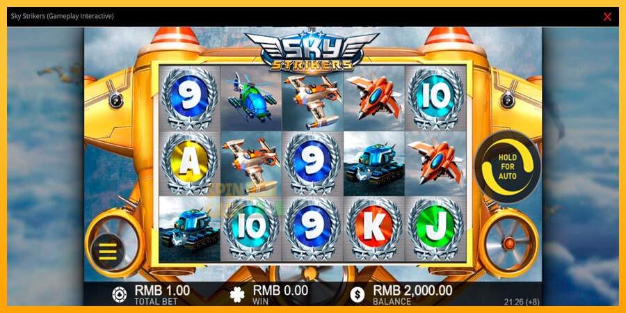 Spielautomat Sky Strikers für echtes geld 1